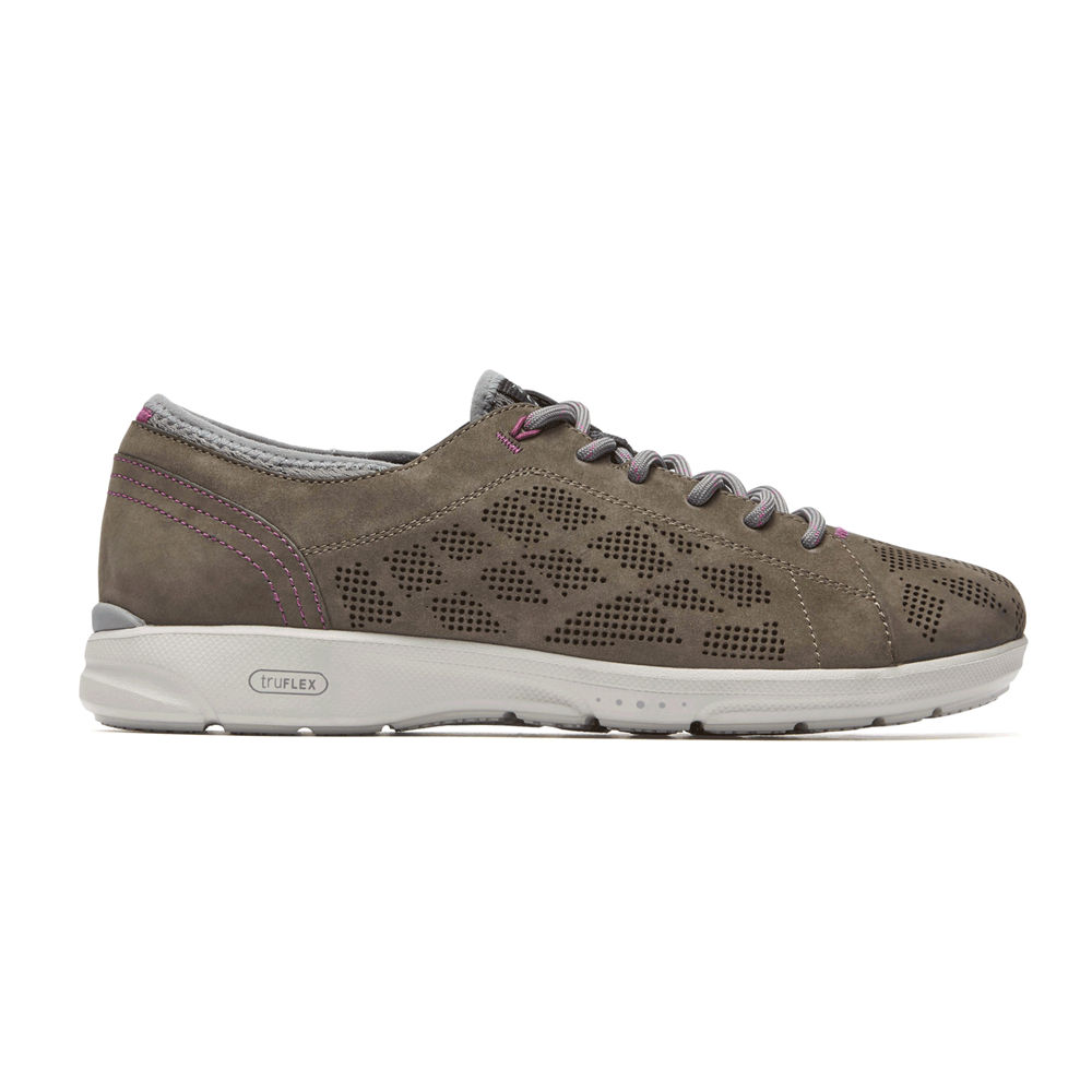 Tenis Rockport Mulher Marrom - Truflex Lace-To-Toe - 43950QKVP